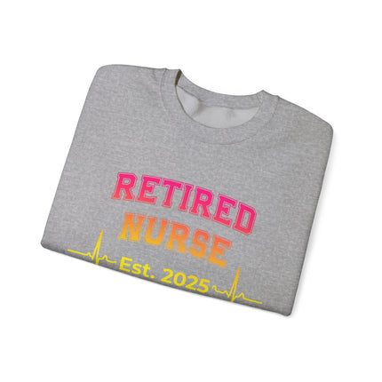 Retired Nurse Est. 2025 Sweatshirt