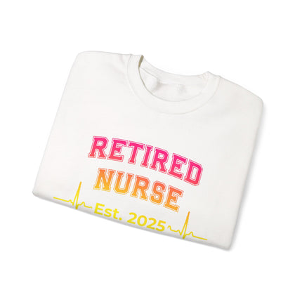 Retired Nurse Est. 2025 Sweatshirt