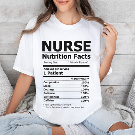 Nurse Character Chart Tee